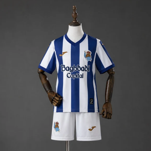 Kit Criança Principal Real Sociedad 2026/2027