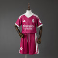 Kit Criança Alternativo Bordeaux Real Madrid 2026/2027