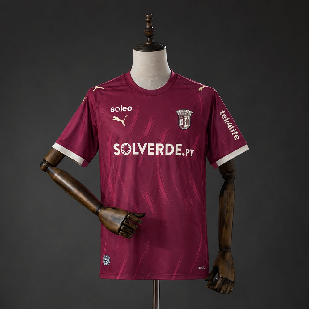 Camisola Alternativa Bordeaux SC Braga 2026/2027