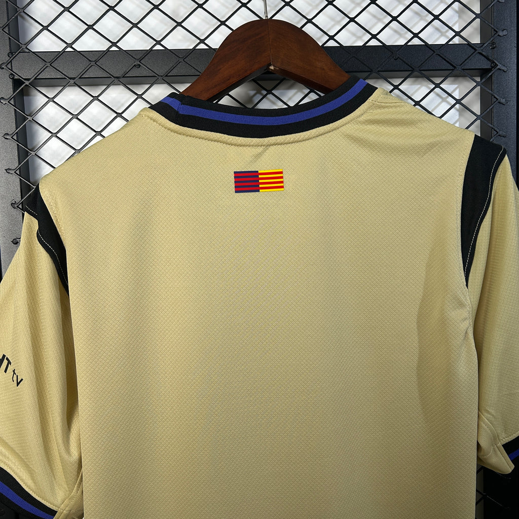 Camisola Alternativa Creme Barcelona 2025/2026