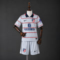 Kit Criança Alternativo Branco Atlético Madrid 2026/2027