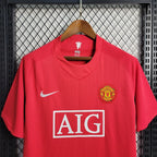 Camisola Retrô Manchester United 2007/2008