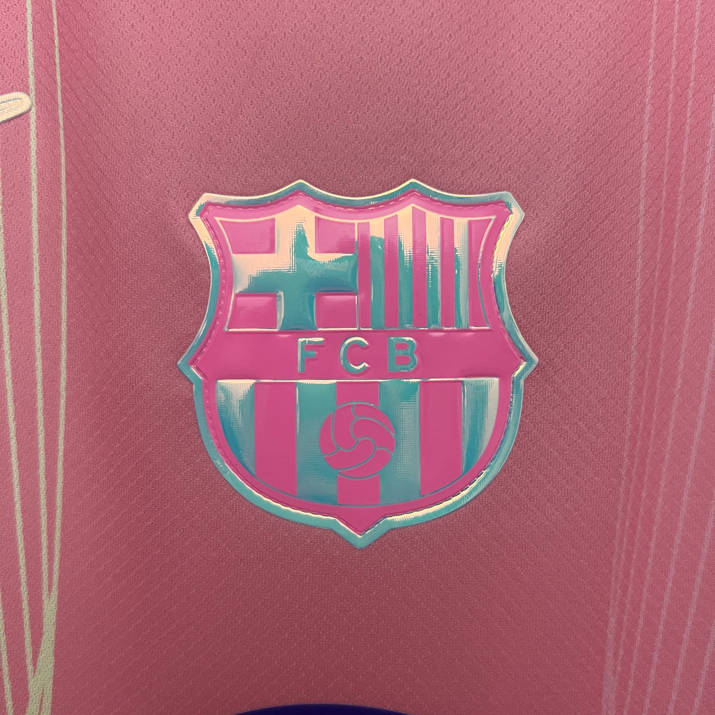 Camisola Edição Especial Rosa Barcelona 2025/2026