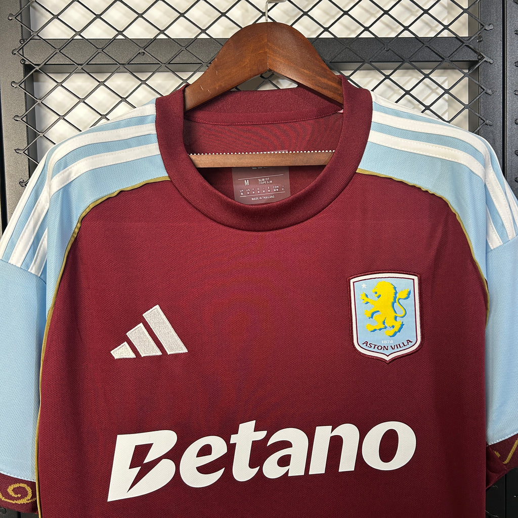 Camisola Principal Aston Villa 2025/2026