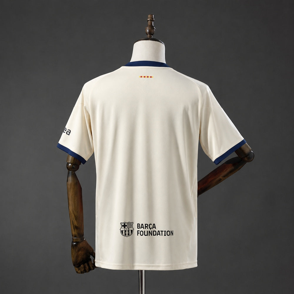 Camisola Alternativa Creme Barcelona 2026/2027