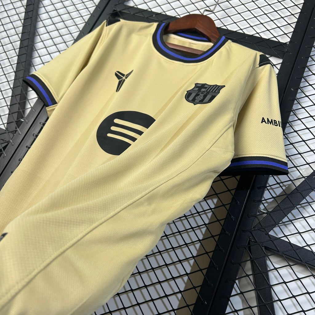 Camisola Alternativa Creme Barcelona 2025/2026