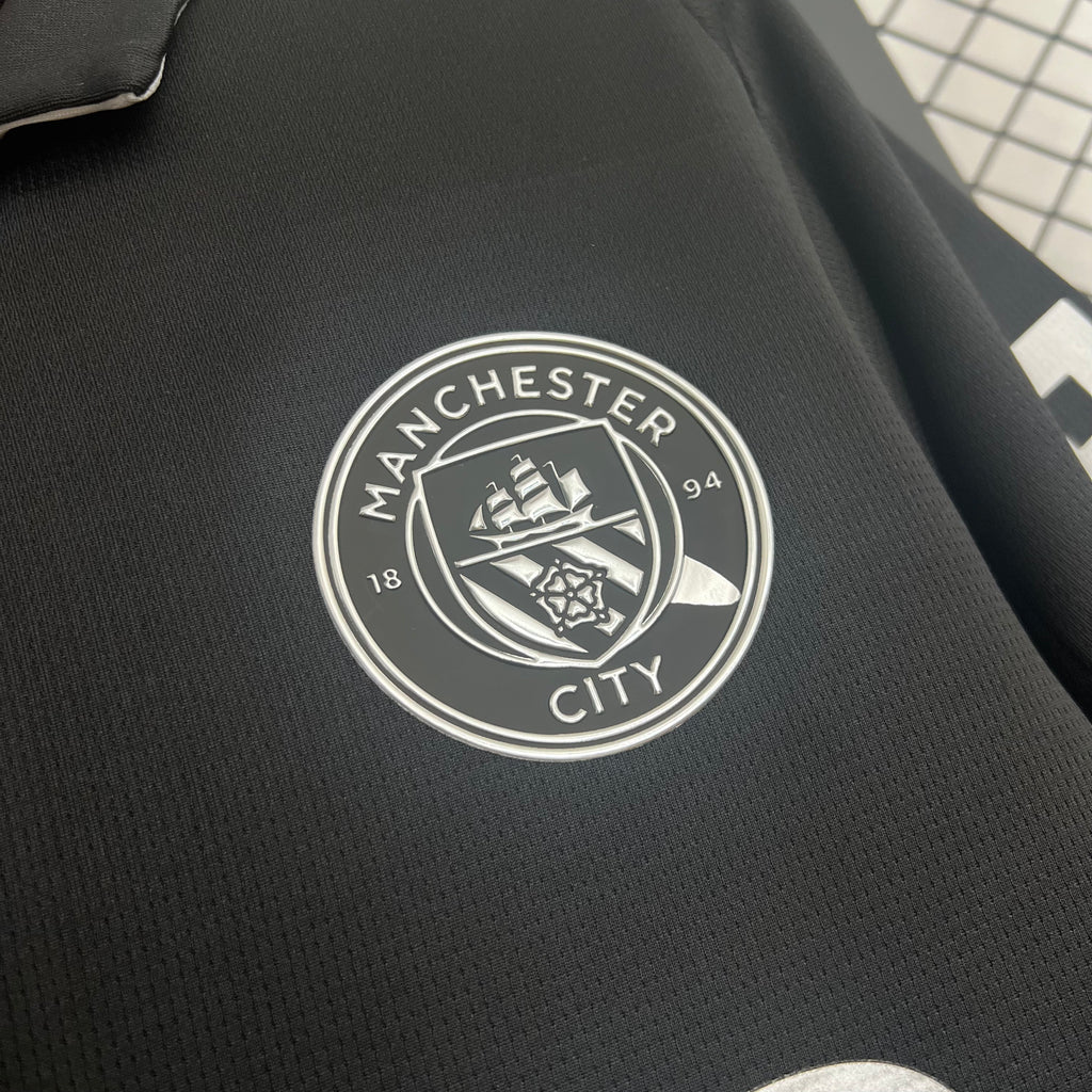 Camisola Alternativa Preta Manchester City 2025/2026