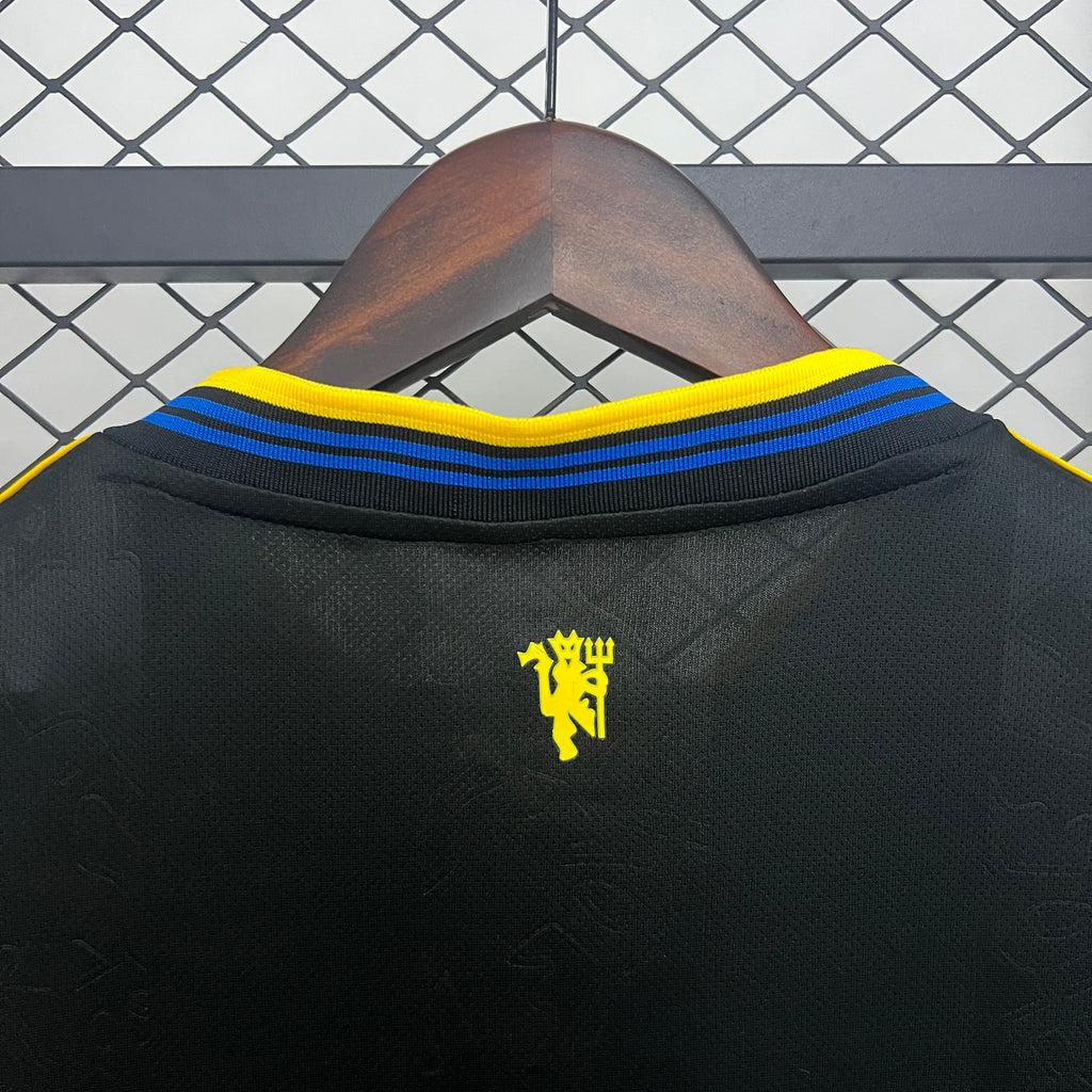 Camisola Alternativa Preta Manchester United 2025/2026