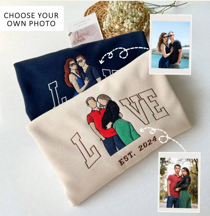 Conjunto de Casal Personalizado "LOVE & Story"