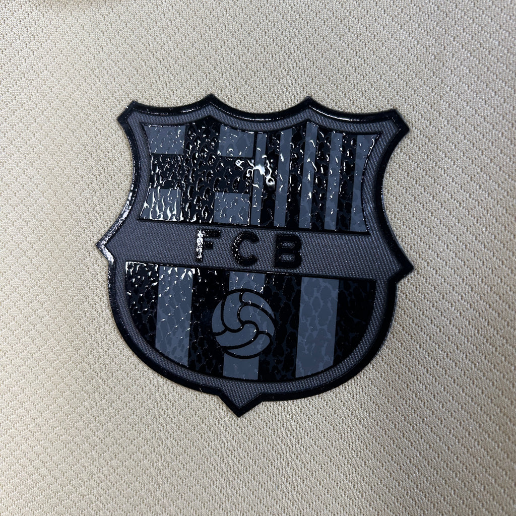 Camisola Alternativa Creme Barcelona 2025/2026
