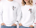 Conjunto de Casal Personalizado "Robôs Apaixonados"