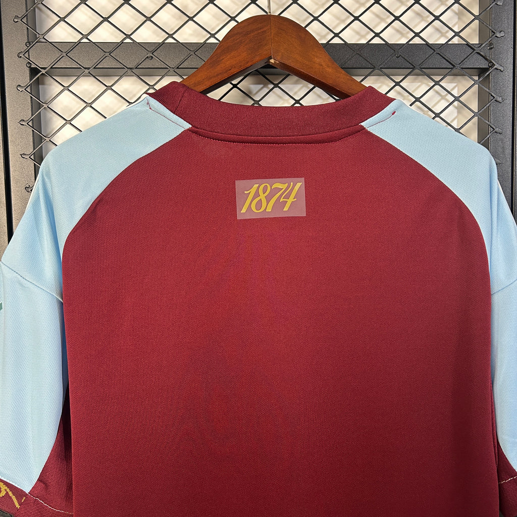 Camisola Principal Aston Villa 2025/2026