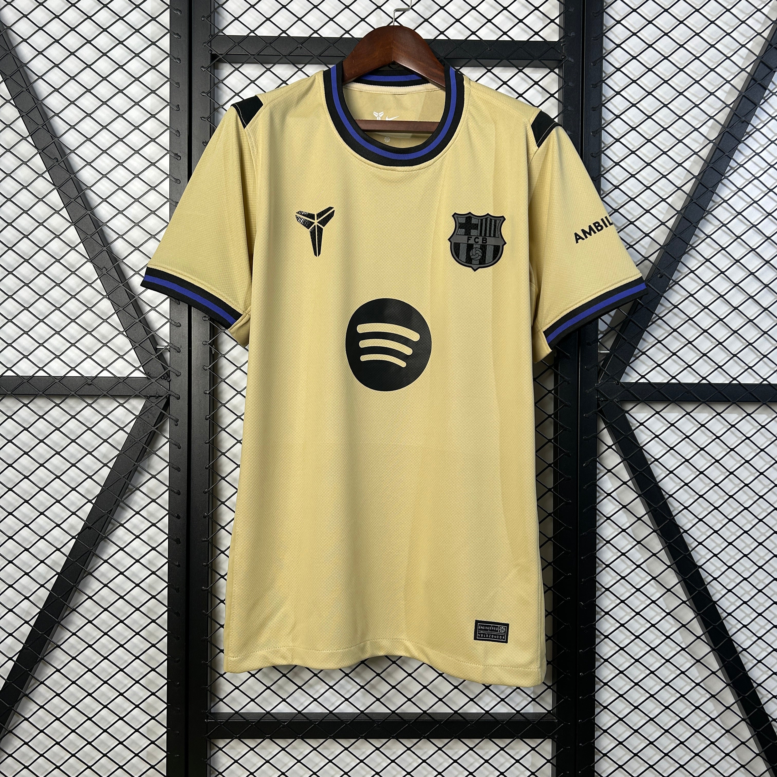 Camisola Alternativa Creme Barcelona 2025/2026