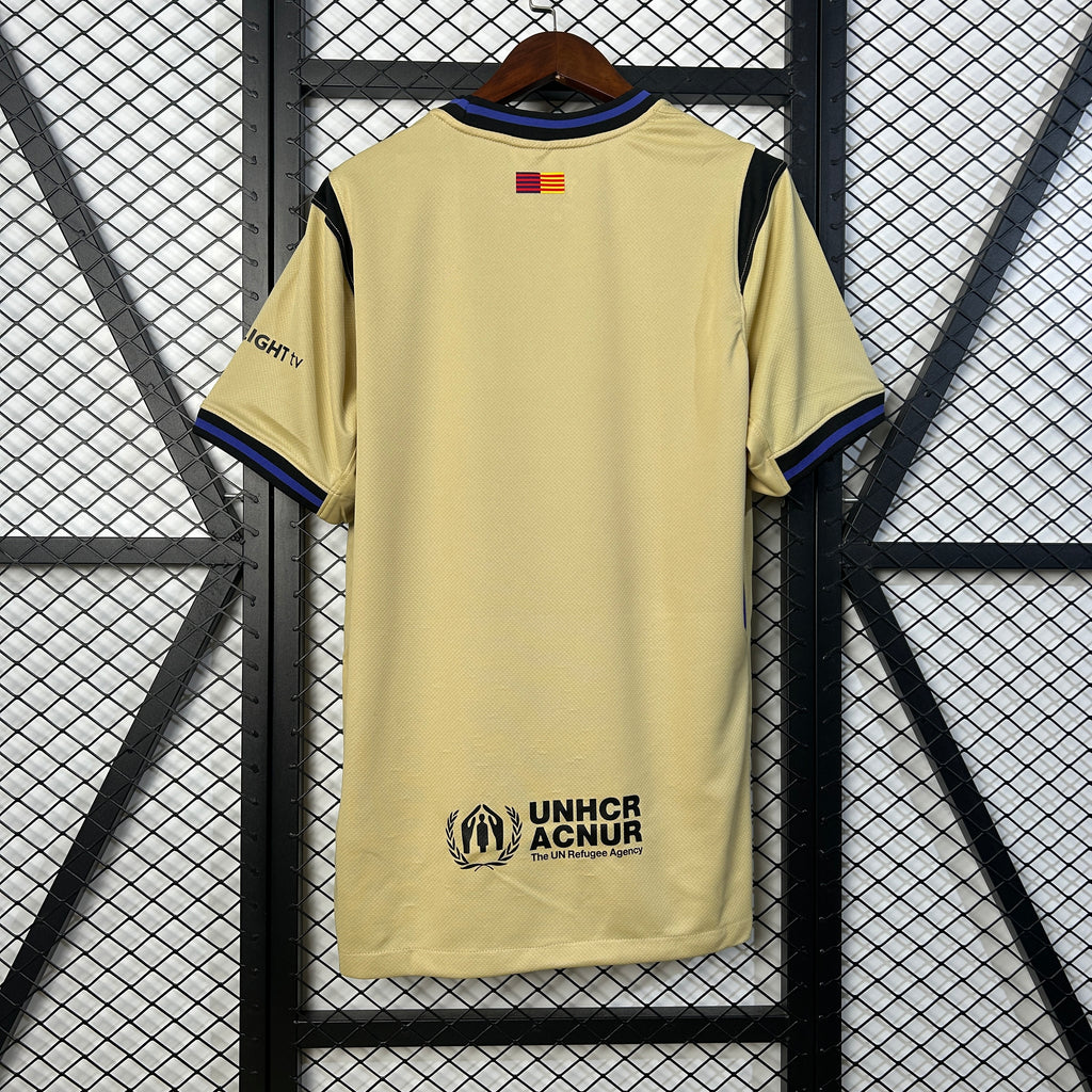 Camisola Alternativa Creme Barcelona 2025/2026