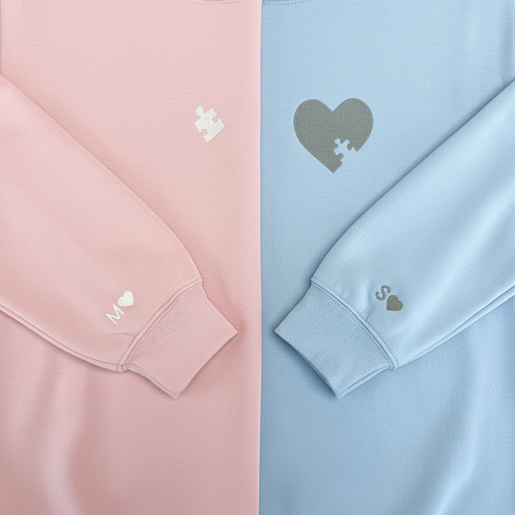 Conjunto de Casal Personalizado "Peças que se Completam"