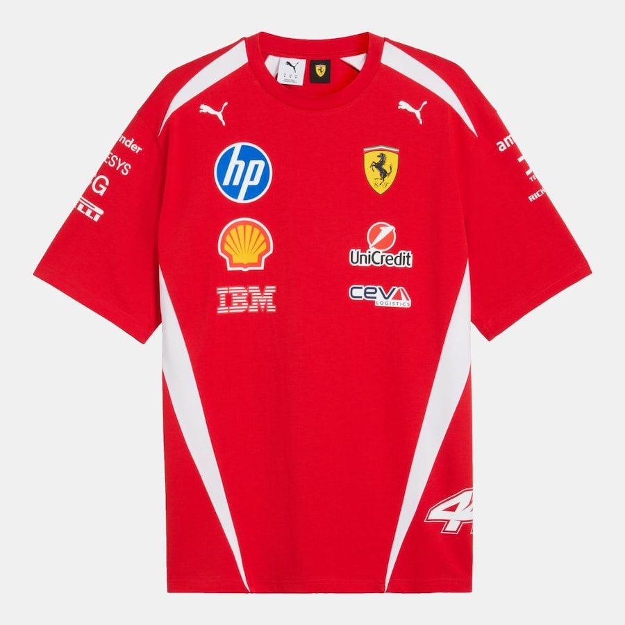 T-shirt Casual de Homem SF Replica Drivers Auth
