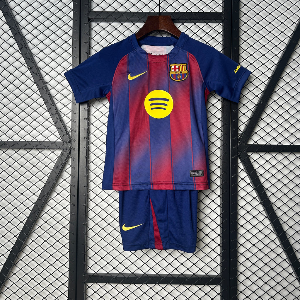 Kit Criança Principal Barcelona 2025/2026