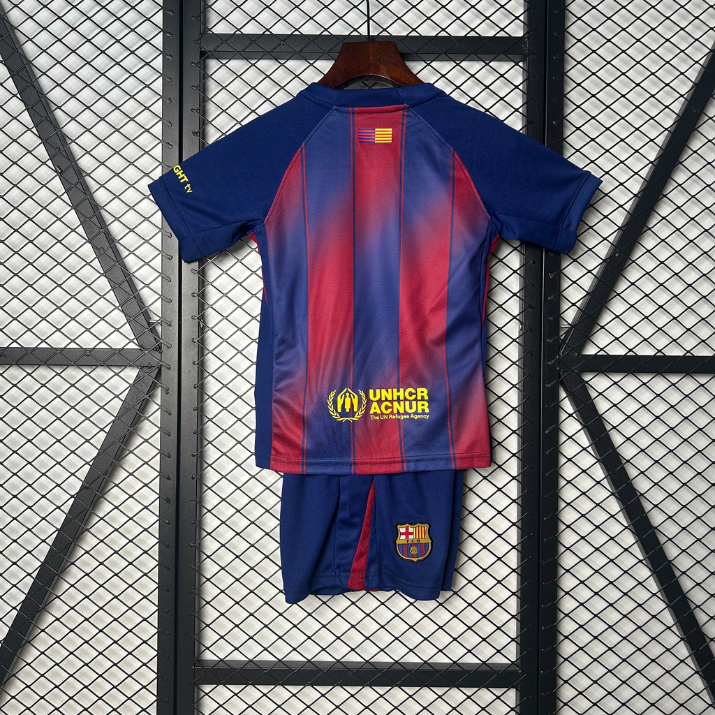 Kit Criança Principal Barcelona 2025/2026