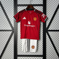 Kit Criança Principal Manchester United 2025/2026