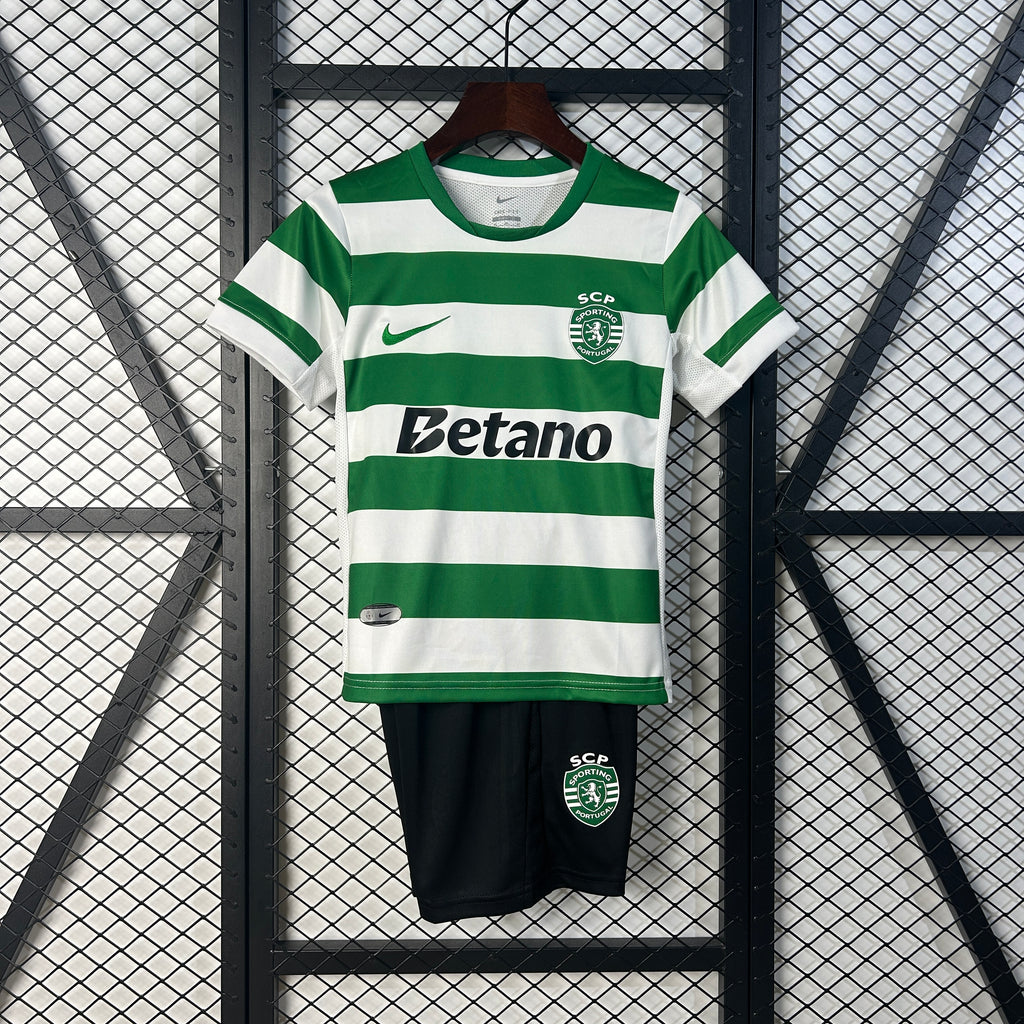 Kit Criança Principal Sporting CP 2025/2026