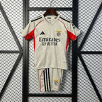Kit Criança Alternativo Bege SL Benfica 2025/2026
