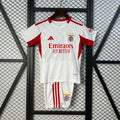 Kit Criança Alternativo Branco SL Benfica 2025/2026