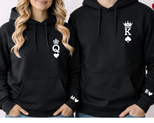 Conjunto de Casal "King & Queen Card Symbol"