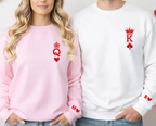 Conjunto de Casal "King & Queen Card Symbol"