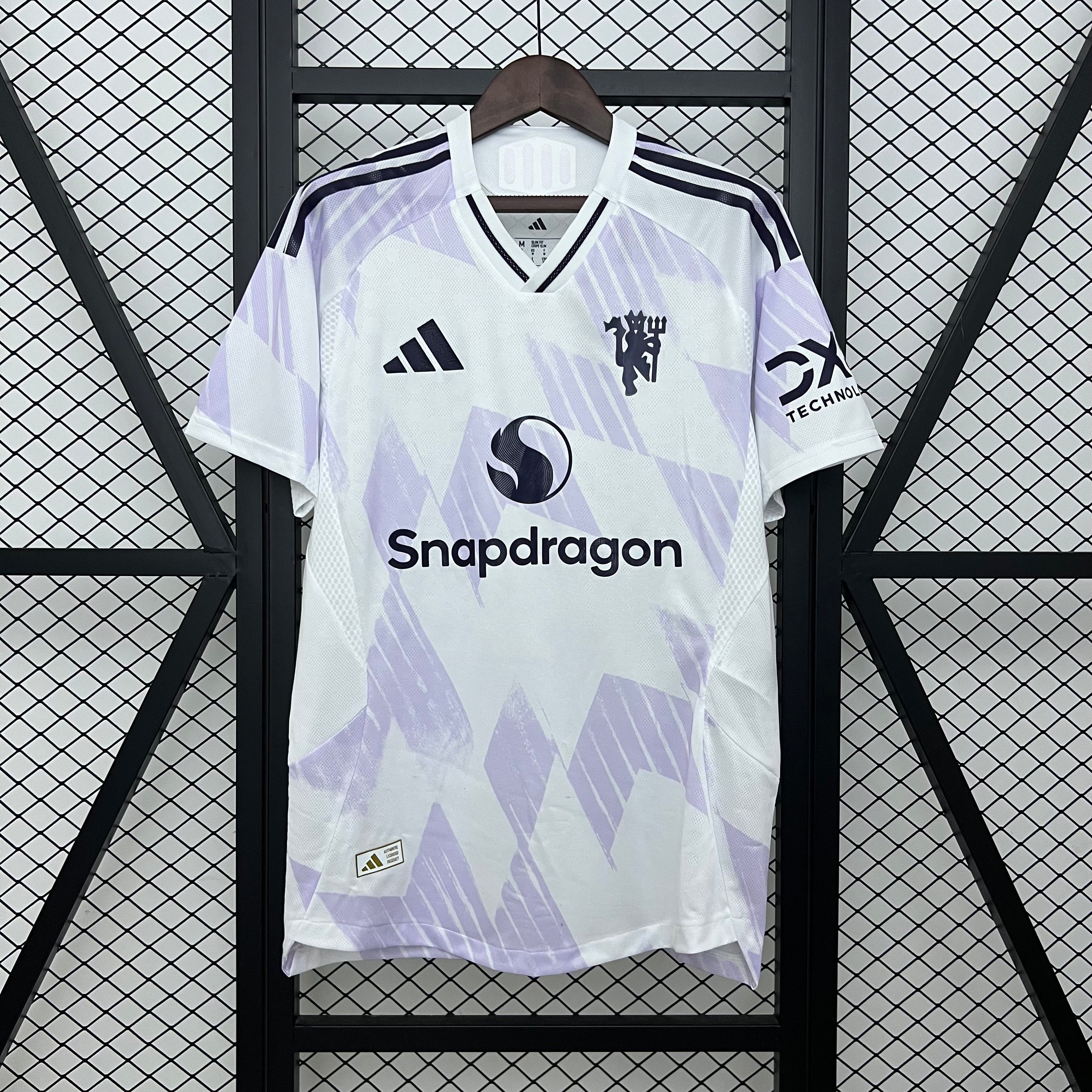 Camisola Alternativa Branca Manchester United 2025/2026