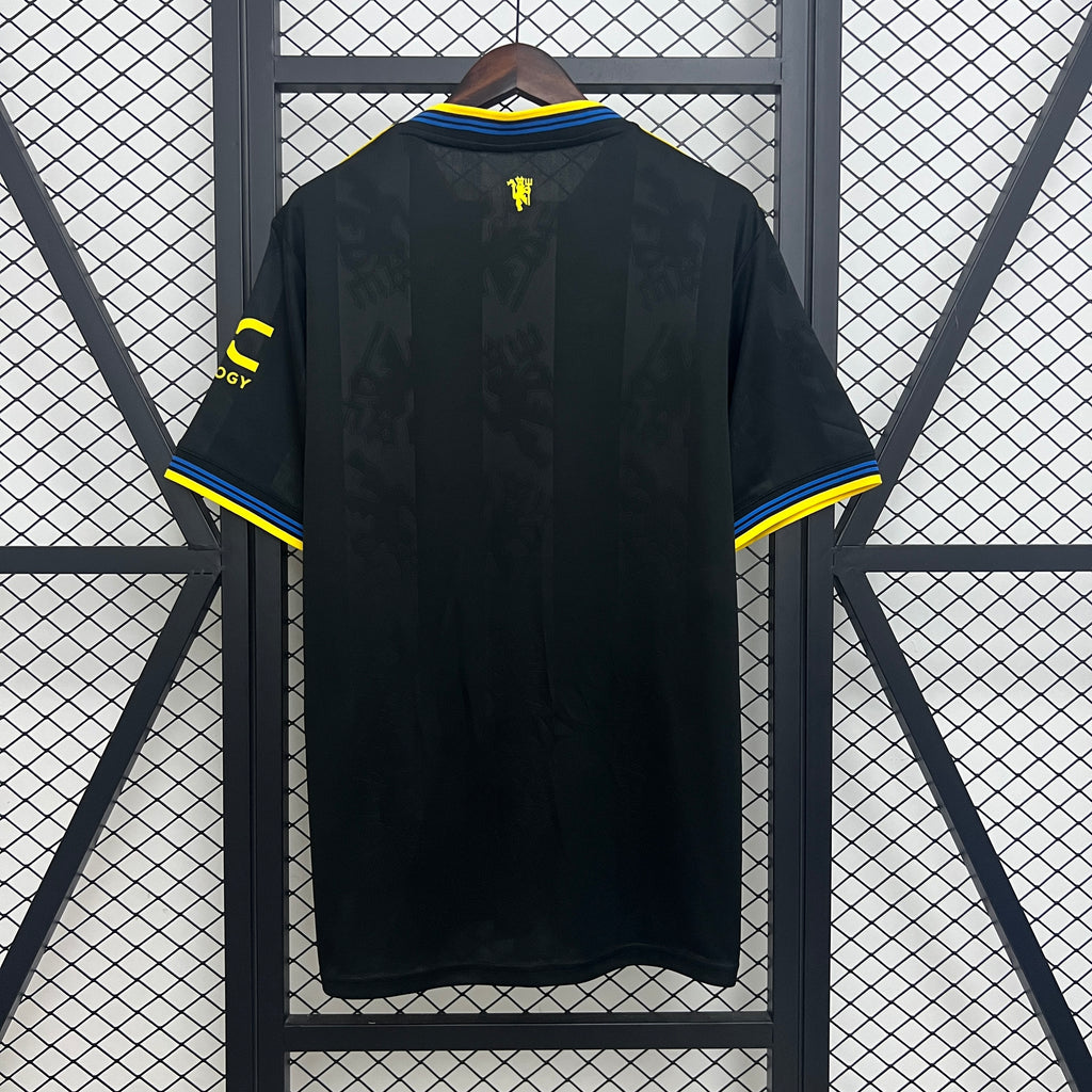 Camisola Alternativa Preta Manchester United 2025/2026