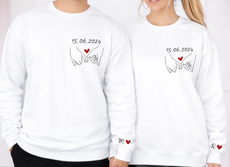 Conjunto de Casal Personalizado "Promessa de Amor"
