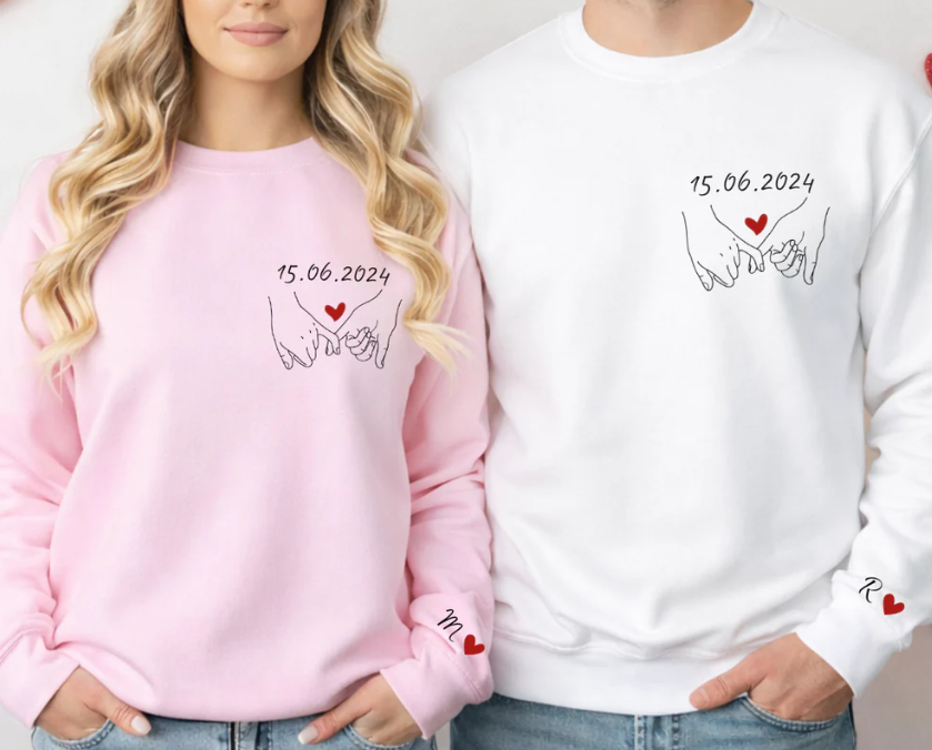 Conjunto de Casal Personalizado "Promessa de Amor"