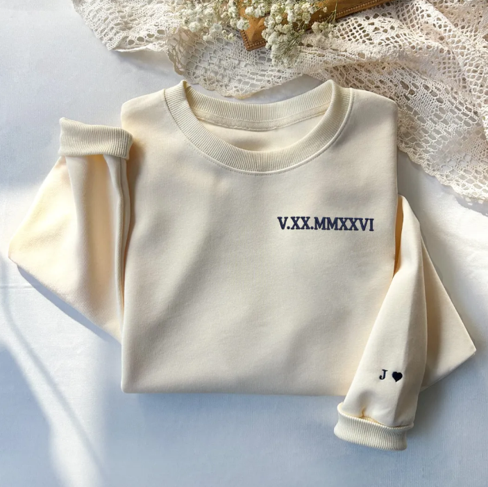 Conjunto de Casal Personalizado "Data Eterna"