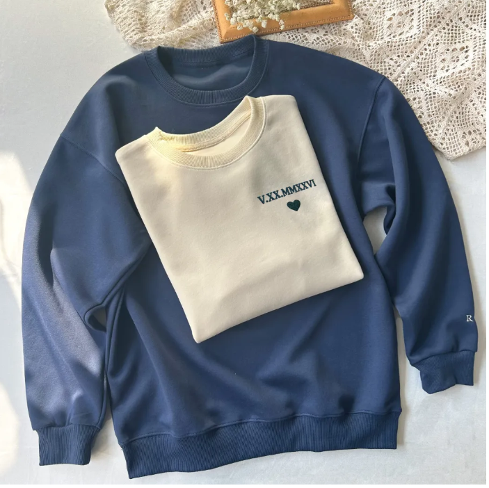 Conjunto de Casal Personalizado "Data Eterna"