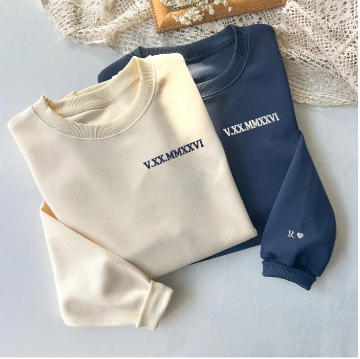 Conjunto de Casal Personalizado "Data Eterna"