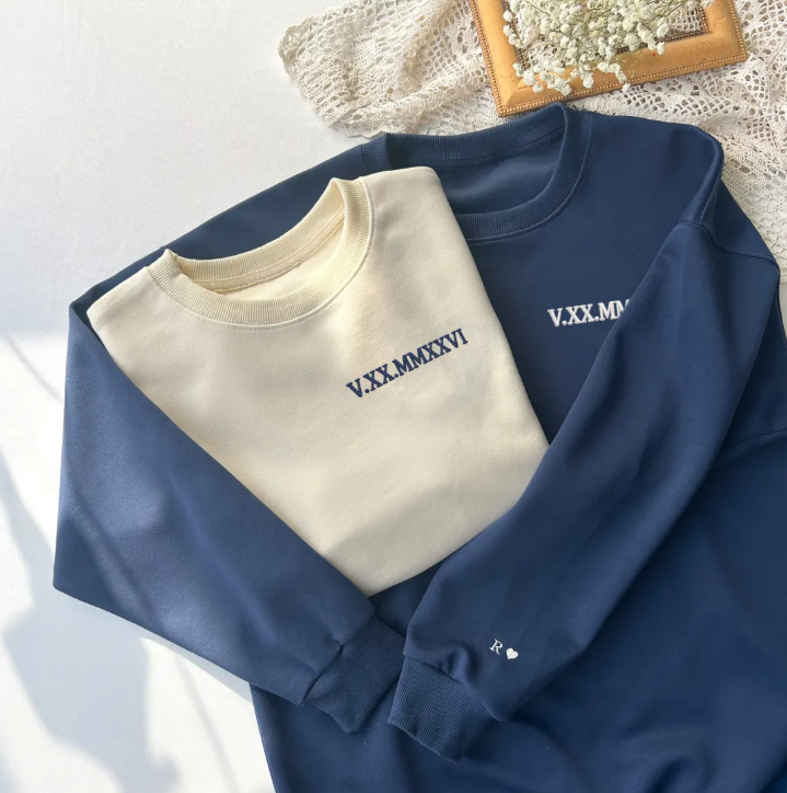 Conjunto de Casal Personalizado "Data Eterna"