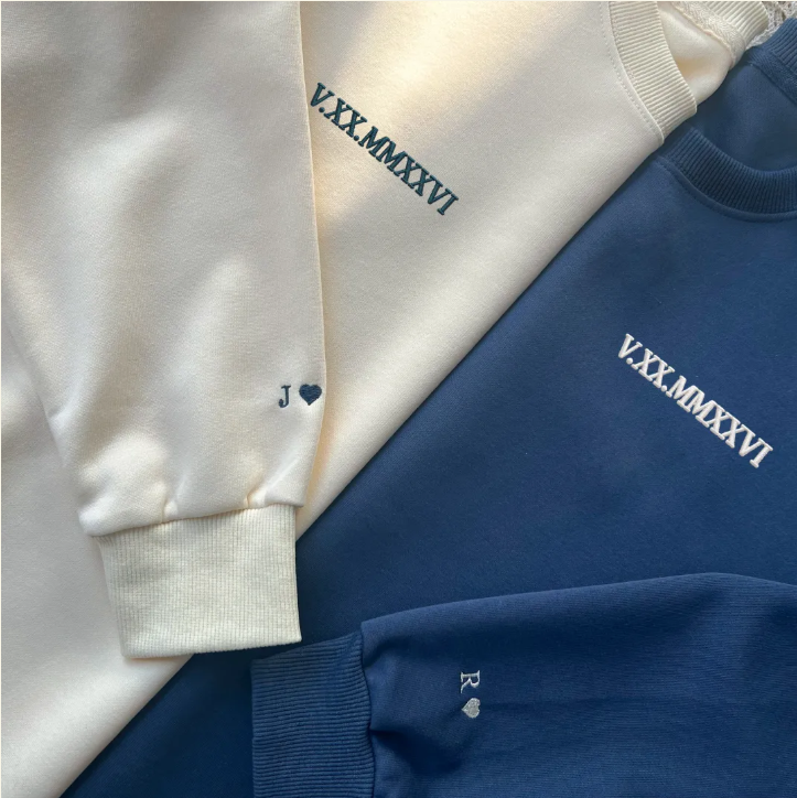 Conjunto de Casal Personalizado "Data Eterna"