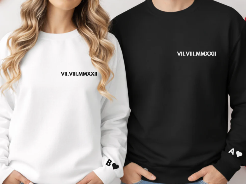 Conjunto de Casal Personalizado "Data Eterna"