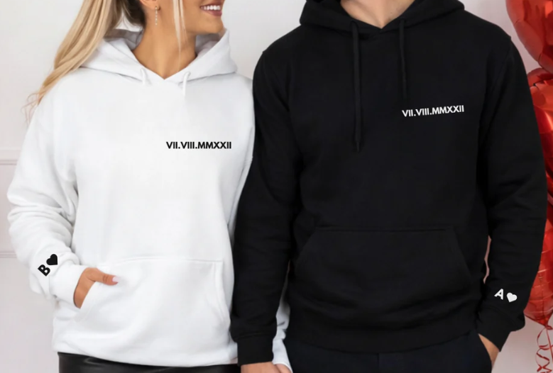 Conjunto de Casal Personalizado "Data Eterna"