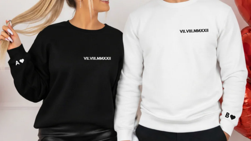 Conjunto de Casal Personalizado "Data Eterna"