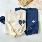 Conjunto de Casal Personalizado "Coração Puzzle"