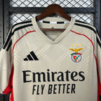 Camisola Alternativa Bege SL Benfica 2025/2026