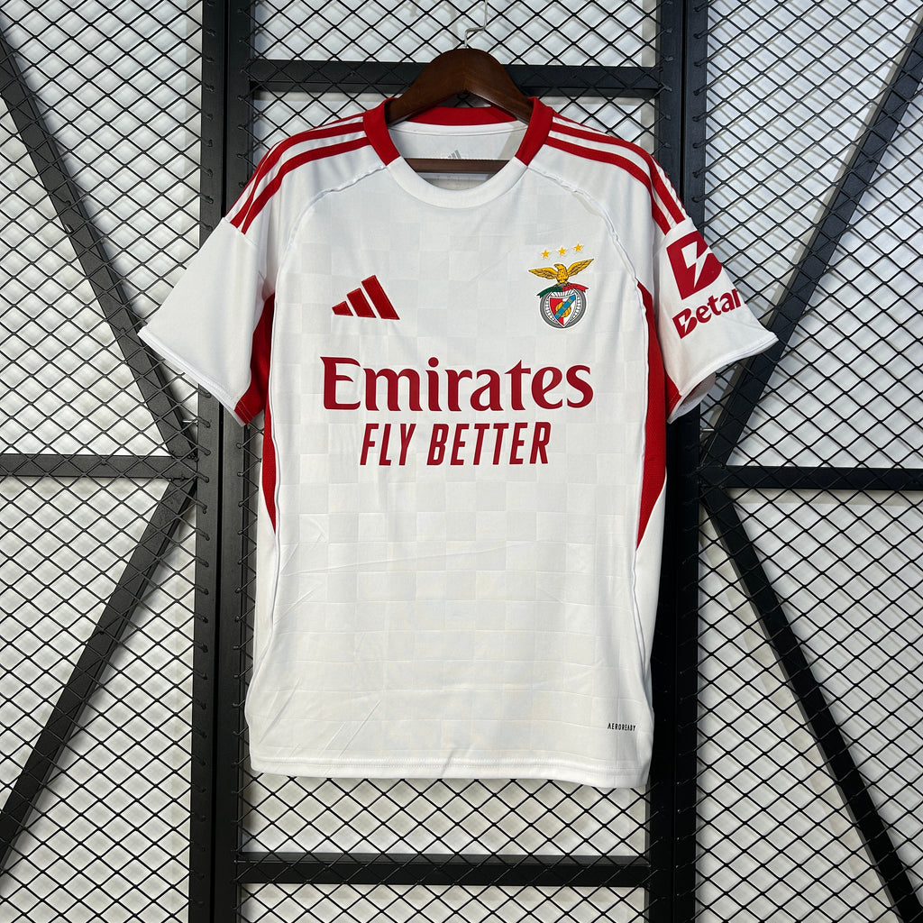 Camisola Alternativa Branca SL Benfica 2025/2026