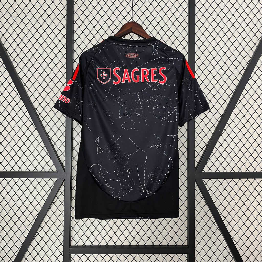 Camisola Alternativa Preta SL Benfica 2024/2025