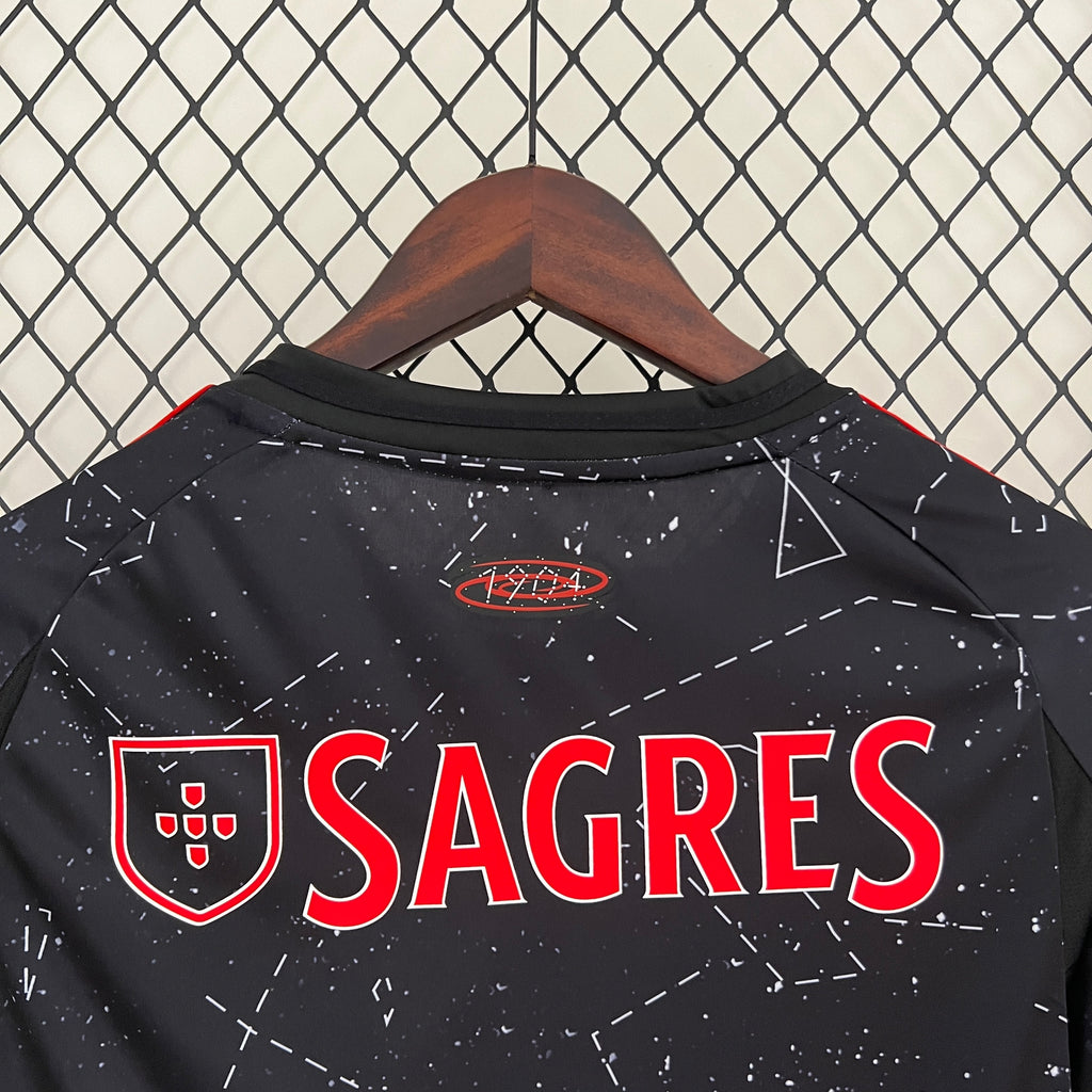 Camisola Alternativa Preta SL Benfica 2024/2025