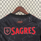 Camisola Alternativa Preta SL Benfica 2024/2025
