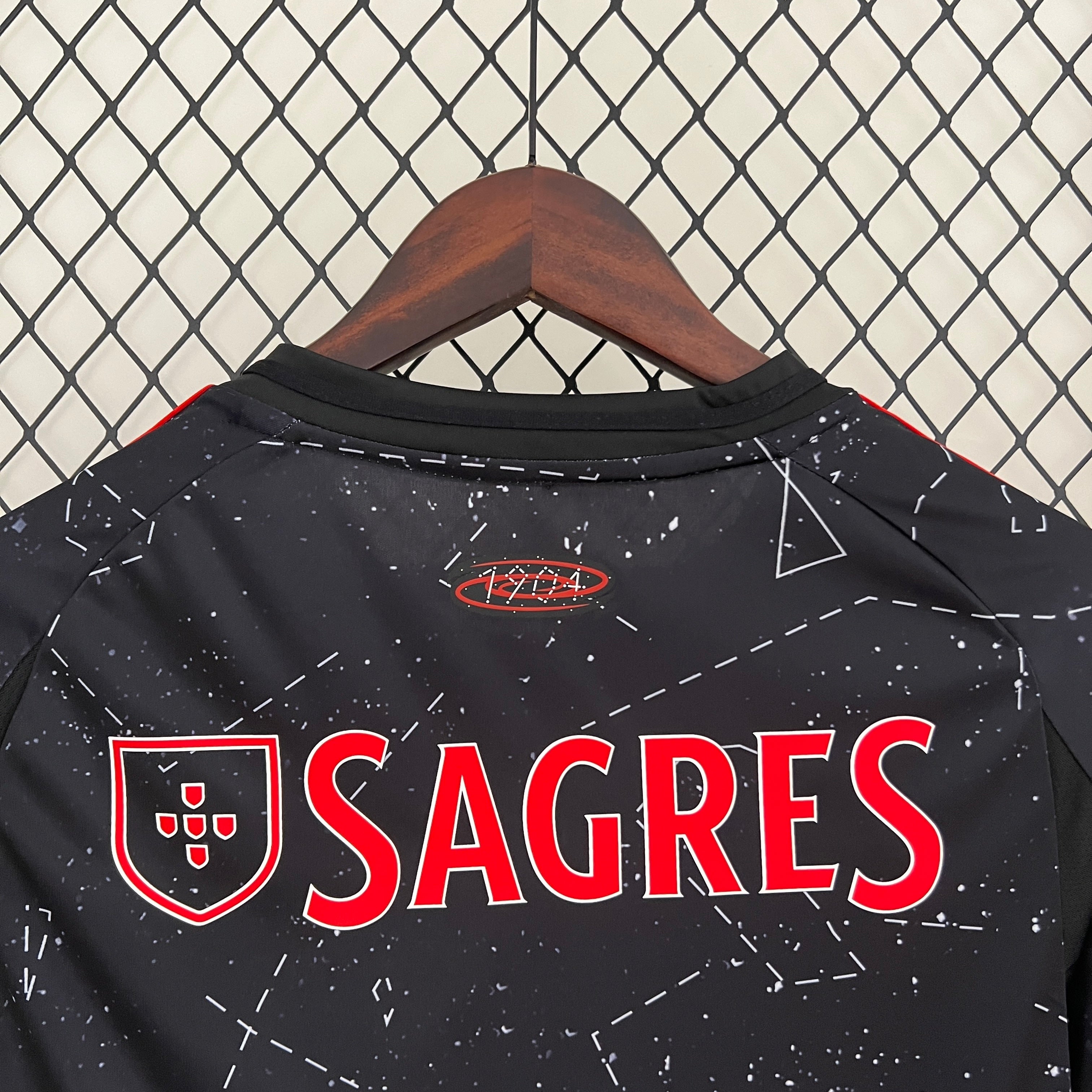Camisola Alternativa Preta SL Benfica 2024/2025