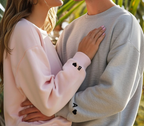 Conjunto de Casal Personalizado "Iniciais com Coração"