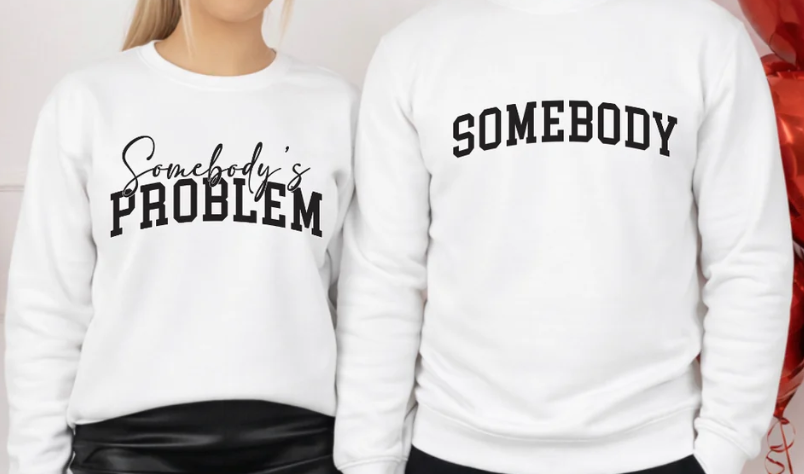 Conjunto de Casal "Somebody & Somebody's Problem"