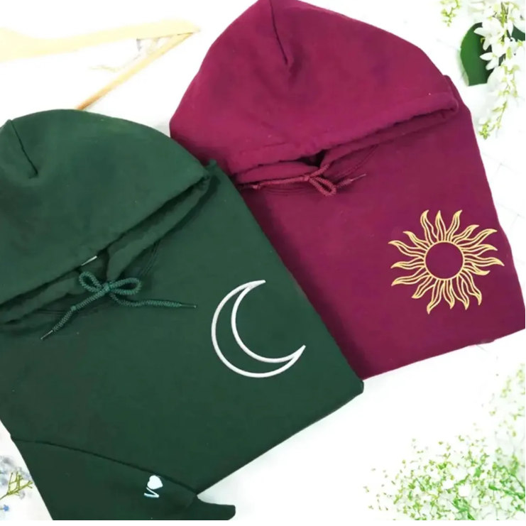 Conjunto de Casal Personalizado "Sol & Lua Místicos"